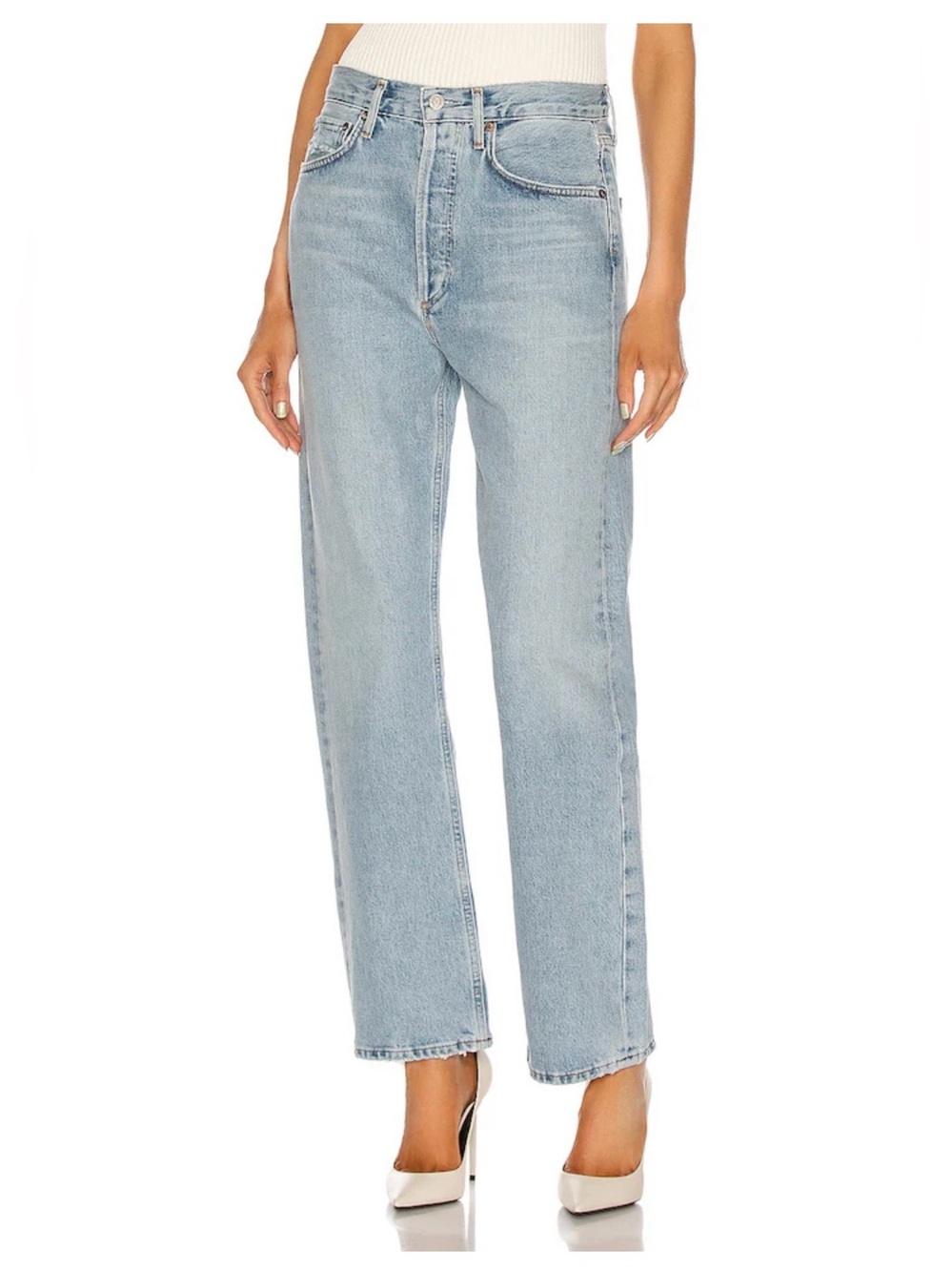 AGOLDE 90's Mid Rise Loose Fit in Snapshot